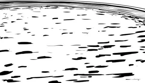 Outlined Empty Swimming Pool Stockillustratie