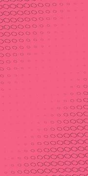 Outlined hexagons transition from large dense forms to tiny fading dots acr.. Stock Illustration