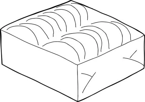 Outlined taco shells 스톡 일러스트