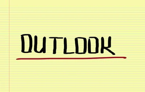 Outlook Concept Stock Illustration