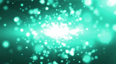 Outoffocusparticles  Background Turquoise Stock-Footage 38704320