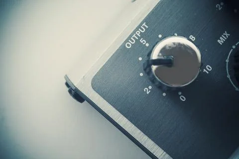 Output Volume Button Foto stock