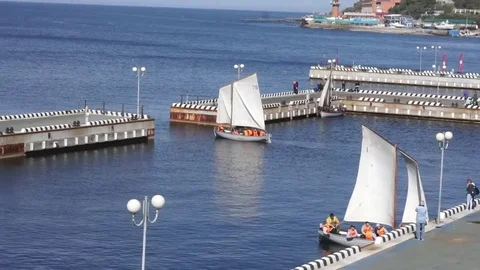 The output of Yala in the sea Vídeo Stock 81037538