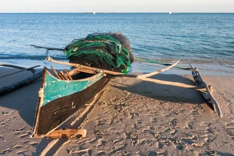 Outrigger canoe Stock Photos