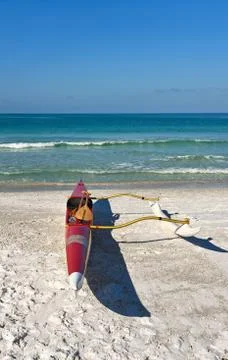 Outrigger Canoe Stock Photos