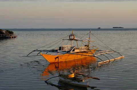 Outrigger canoe Stock Photos