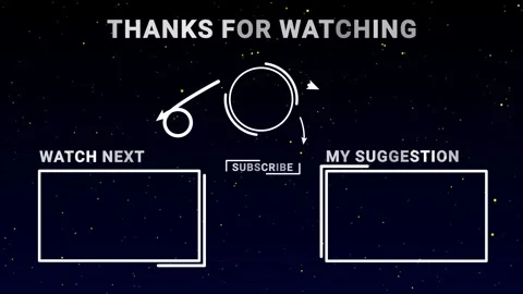 Outro end screen video next video my suggestion green screen animation outr.. Video stock 255102557