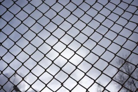 Outside the box Sky view inside the box . Stock Photos