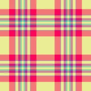 Outside check textile vector, back to school tartan pattern fabric. Intrica.. Stock Illustration