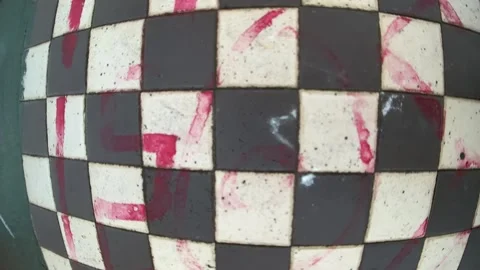 Outside chess / checkers board Stock Footage 151801385