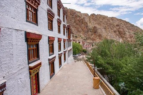 Outside ciew of Hemis Monastery Stock Photos