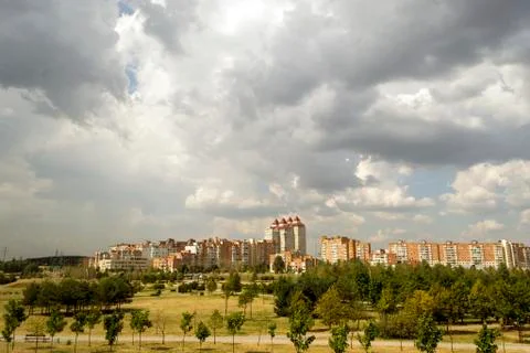 Outside the city Stock Photos