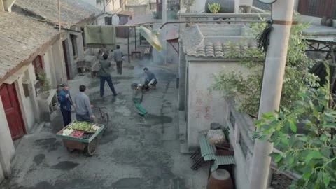 Outside the college, school Stock Footage 235264842