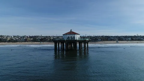 Outside drone hover shot, low angle - * Unedited * Video stock 90072924