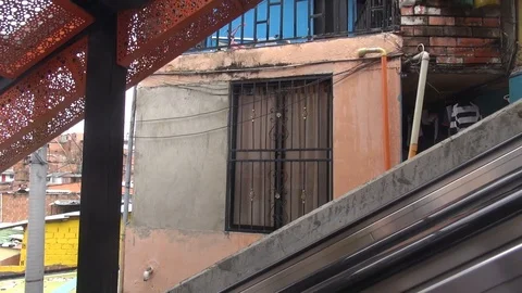 Outside electric stairs Vídeos de archivo 103617624
