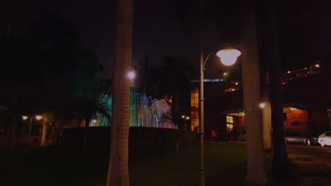 The outside facade of an old building Stock Footage 104656386