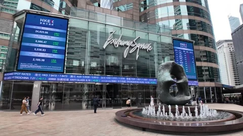 Outside Hong Kong Exchanges and Clearing Limited , Central , Hong Kong . 19 Jul Stock Footage 313388399