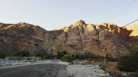 Outside of Palm Springs Stock Footage 61143095