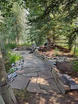 Outside path Stock Photos