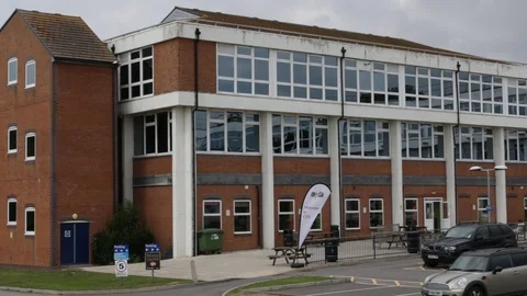 Outside school facilities 스톡 동영상 126960920