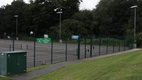 Outside school facilities 스톡 동영상 126961491