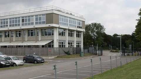 Outside school facilities 스톡 동영상 126961517