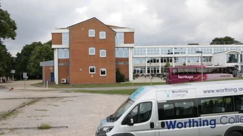 Outside school facilities 스톡 동영상 126961981