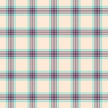 Outside seamless background texture, blanket check fabric textile. Chequere.. Stock Illustration