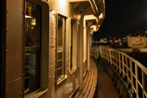 From outside the ship Stock Photos