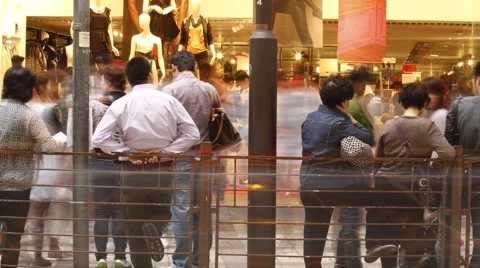 Outside the shop Stock Footage 997041