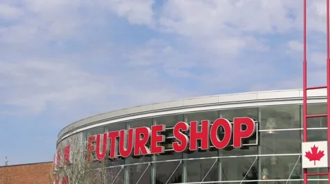 Outside shot of store in Coquitlam BC Canada. Stock Footage 48595504