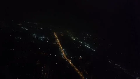Outside view from a flight window (night &amp; day) 動画素材 207841887