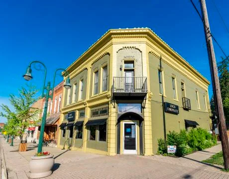 Outside view of Ledges Chiropractic Stock Photos