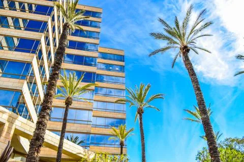 Outside views of the  Studio Warner Bros Los Angeles. Studio Tour Hollywood Stock Photos
