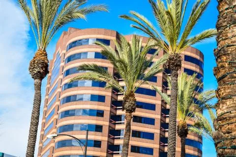 Outside views of the  Studio Warner Bros Los Angeles. Studio Tour Hollywood Stock Photos