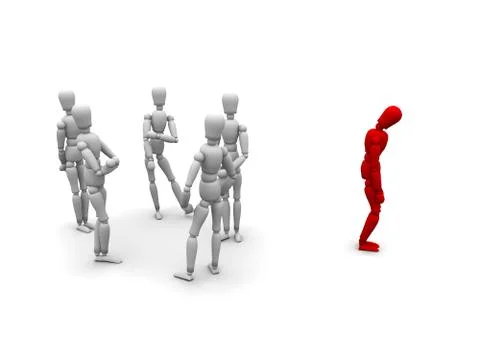 Outsider Stock Illustration