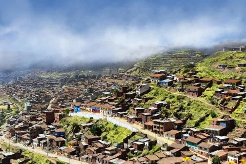 Outskirts of cusco Stock Photos