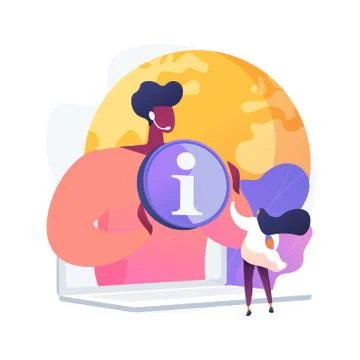 Outsourcing abstract concept vector illustration. Stock Illustration