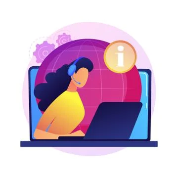 Outsourcing abstract concept vector illustration. イラスト素材