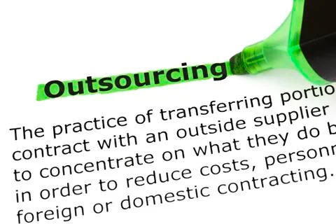 Outsourcing definition Photos
