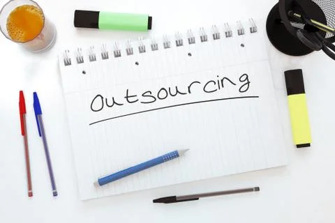 Outsourcing Stock Illustration