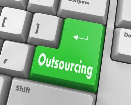 Outsourcing Stock-Illustration