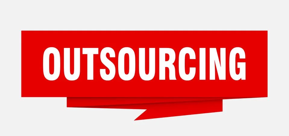Outsourcing Stock Illustration