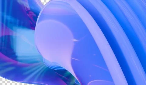 Outstanding 3d render of abstract iridescent glass background made with 3d .. Stock Illustration