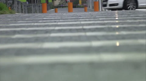Outstanding Audi A8 L approaching parking lot, Audi Exclusive Limousine Service Stock Footage 49760877