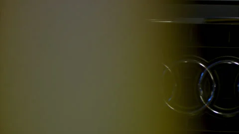 Outstanding Front view of Audi A8 L, white Audi Exclusive Limousine Stock Footage 130282786