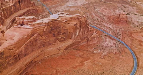 Outstanding high orange rocks of Bryce canyon in Utah, USA.  Stock Footage 212124325