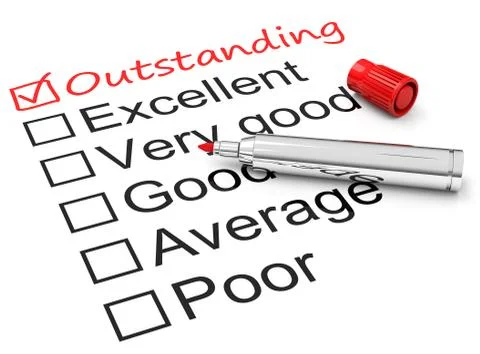 Outstanding Stock Illustration