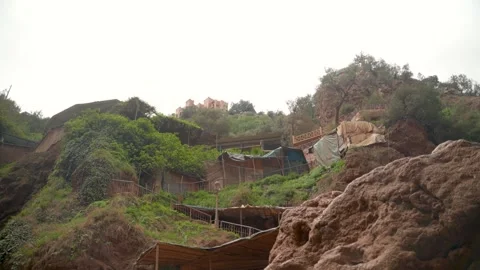 Ouzoud Falls 1 Video stock 229949064