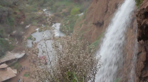 Ouzoud Waterfall Stock Footage 37200358